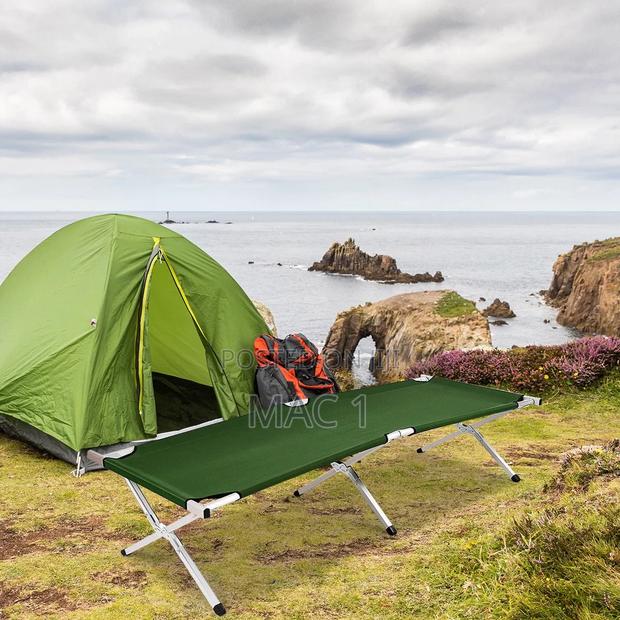 Multi-Purpose Foldable Camp Bed for Home Outdoor Use