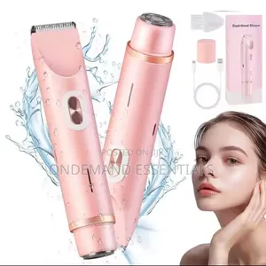 2 in 1 Rechargeable Dual Head Shaver With Smoothener Waterproof