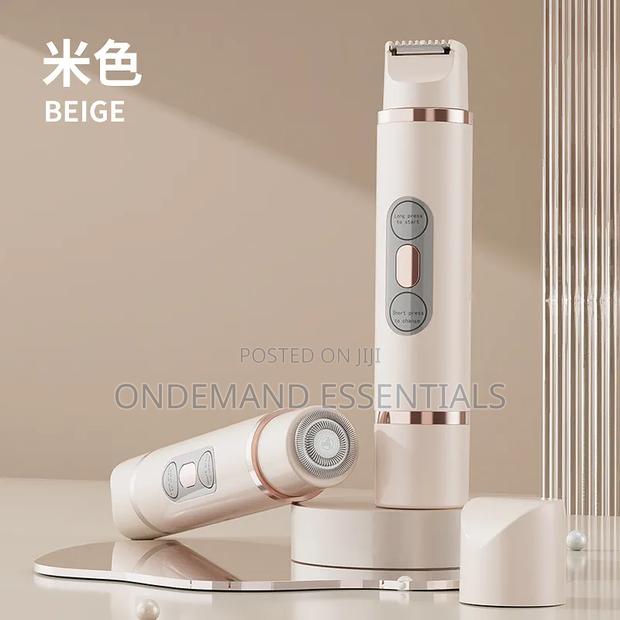 2 in 1 Rechargeable Dual Head Shaver With Smoothener Waterproof - thumbnail 2
