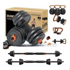 6in1 Kettle Bell Weights 30kg