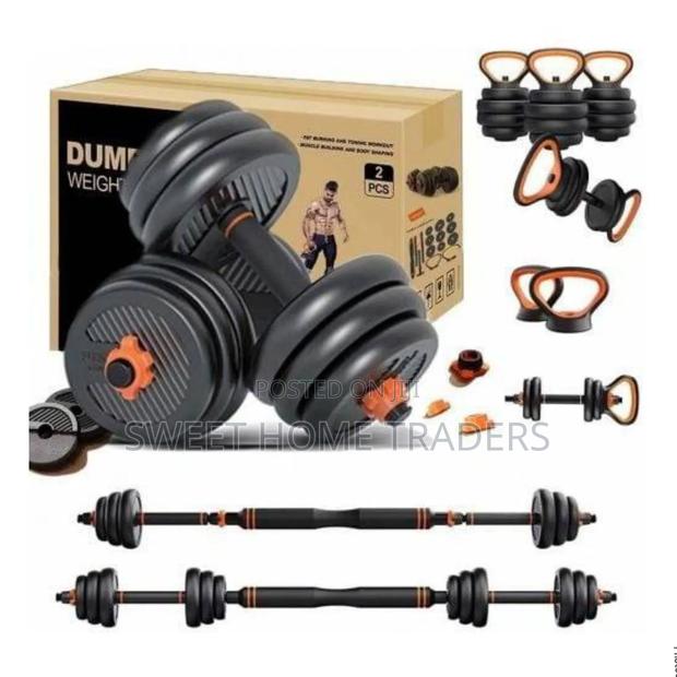 6in1 Kettle Bell Weights 30kg