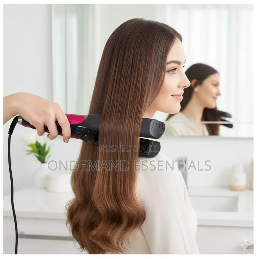Cronier Professional 2in1 Ceramic Flat Iron Hair Straightener