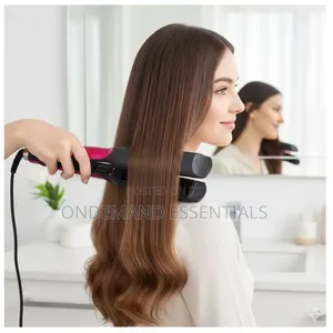 Cronier Professional 2in1 Ceramic Flat Iron Hair Straightener