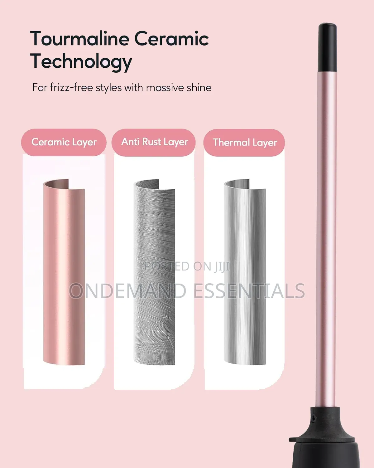 High Quality Electric Curler Ceramic Rod /Tong