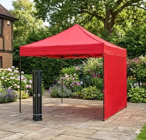 Heavy Duty Red Event Tent / Outdoor Pop-Up Gazebo