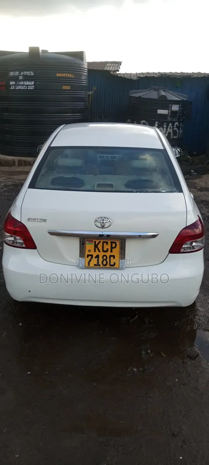 Toyota Belta 2011 White