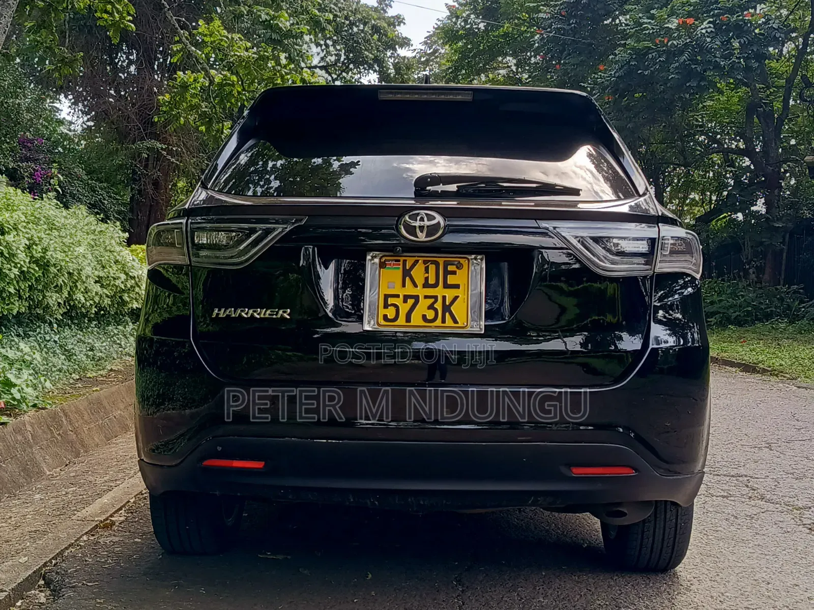 Toyota Harrier 2014 Black