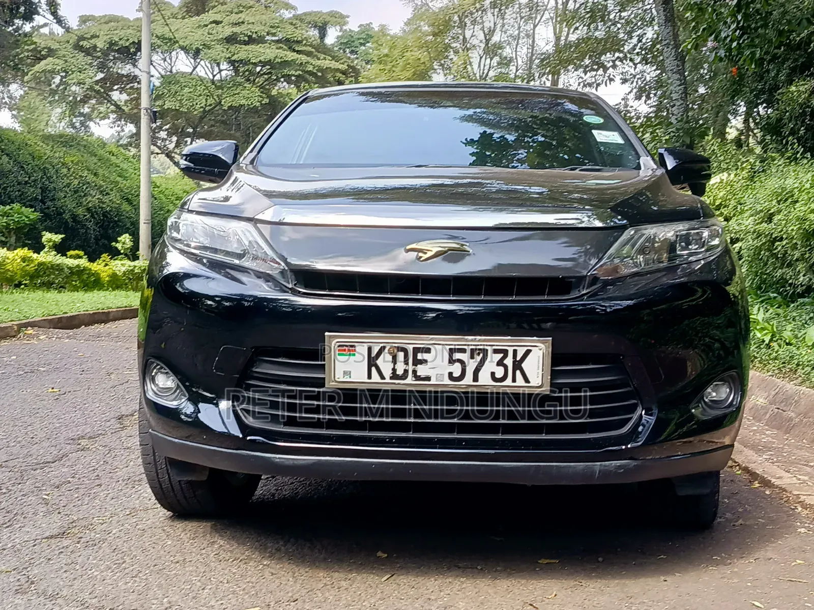 Toyota Harrier 2014 Black