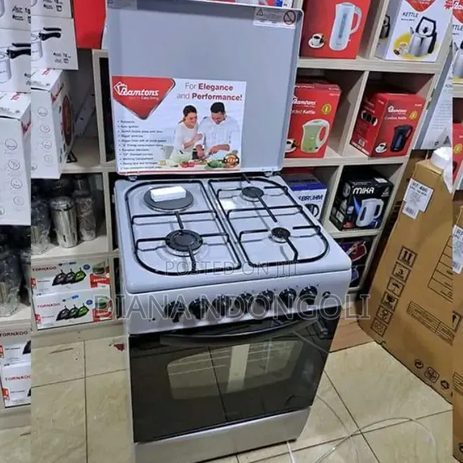 Ramtons Standing Cooker 58cm by 58 Cm 3+1
