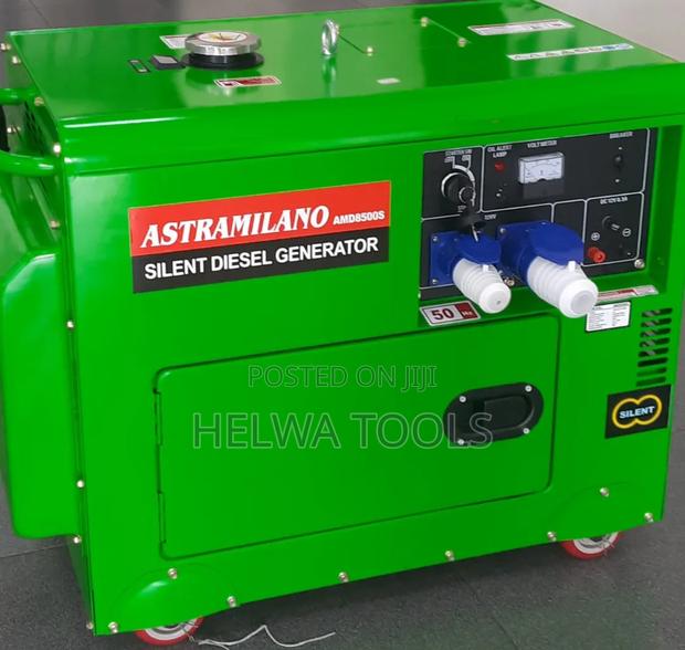 Silent Diesel Generator Closed Type 7.5 Kva - main view
