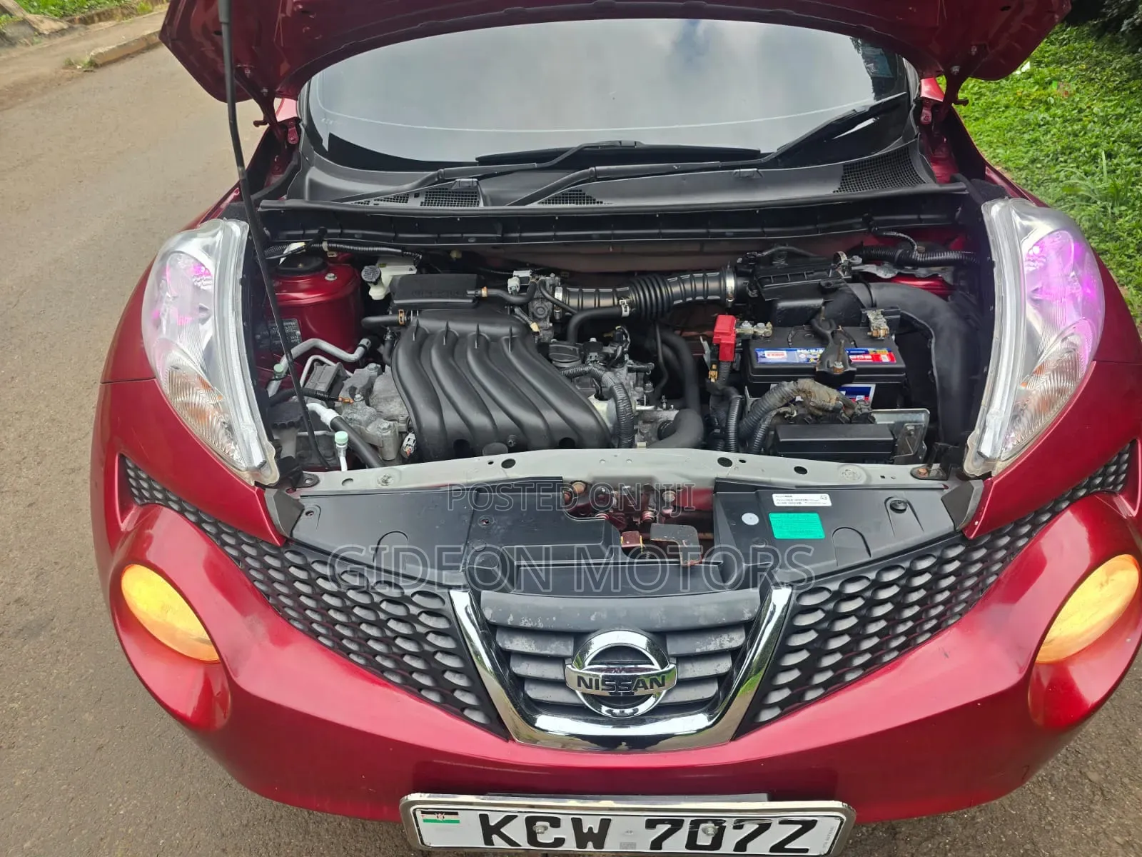 Nissan Juke 2012 Red