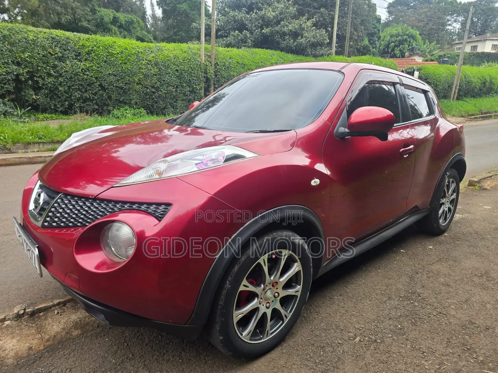 Nissan Juke 2012 Red