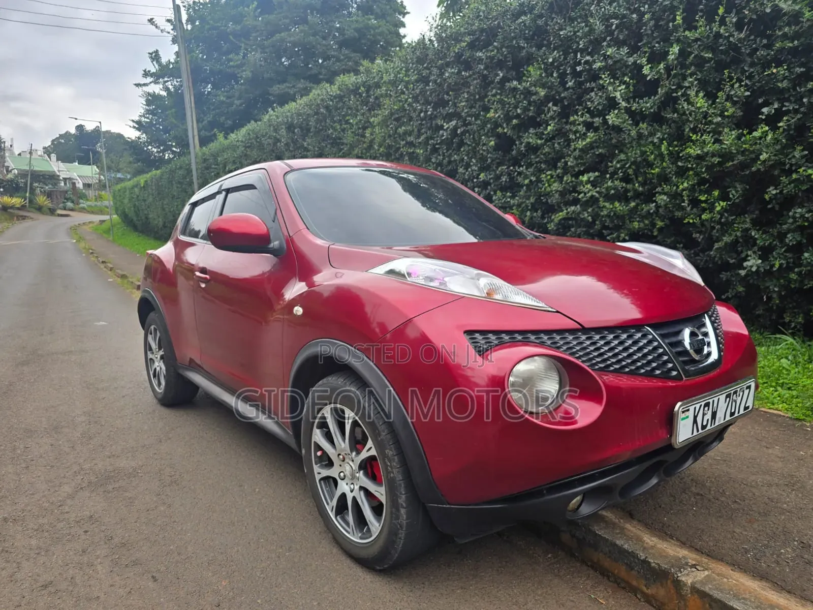 Nissan Juke 2012 Red