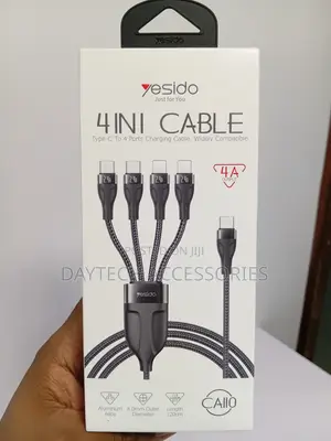 Yesido 4 in 1 Cable (Type-C to 4ports Charging Cable)