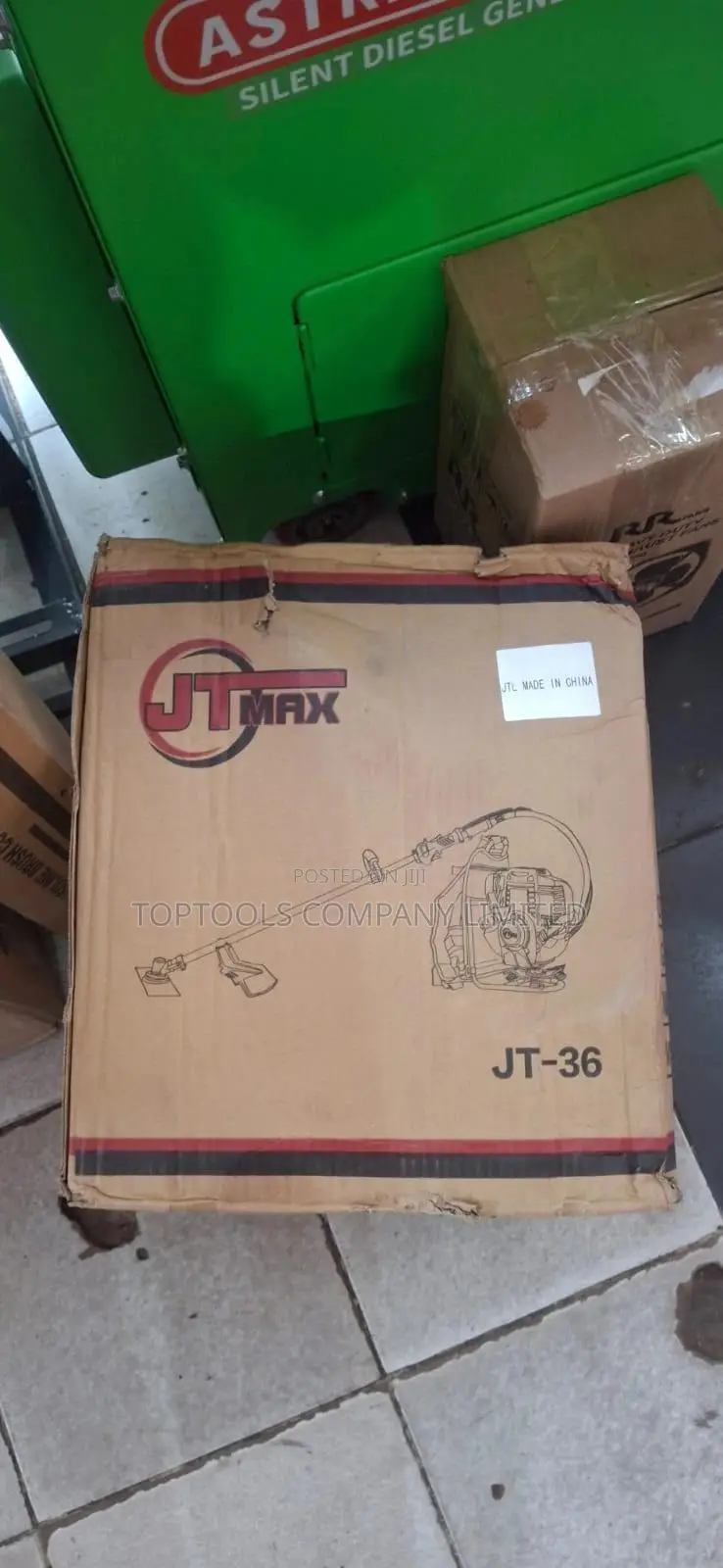 Backpack Grass Cutter 8 Blades Petrol