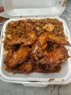 Fried Rice and Chicken