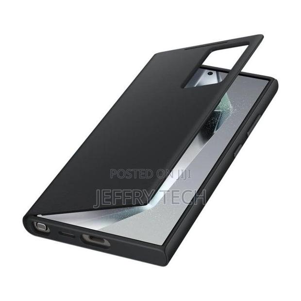 Org Samsung Galaxy S24 Ultra S-View Wallet Phone Case, Protective Cov