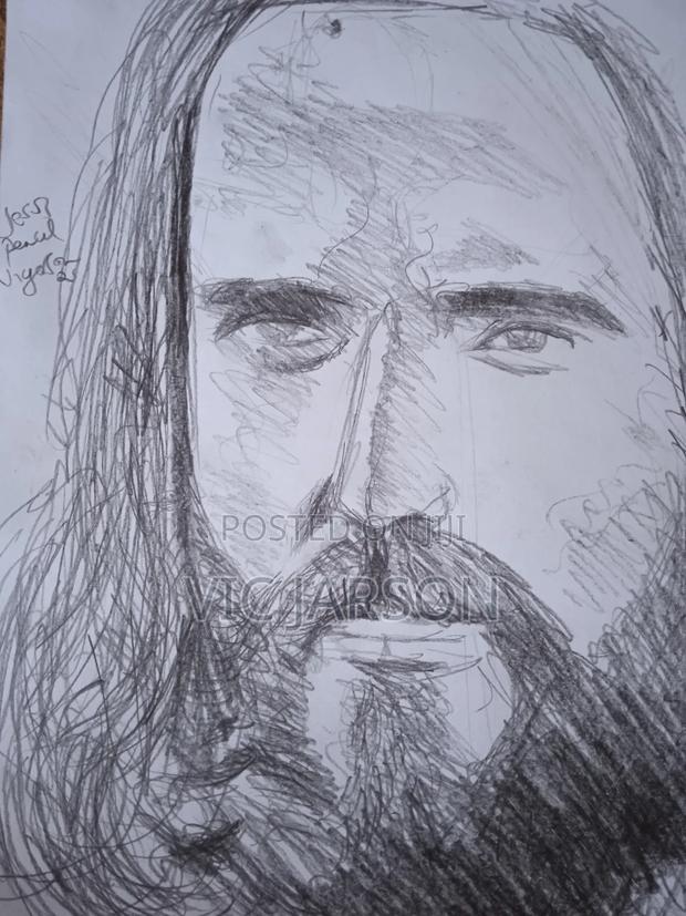 Upclose Portrait of Christ