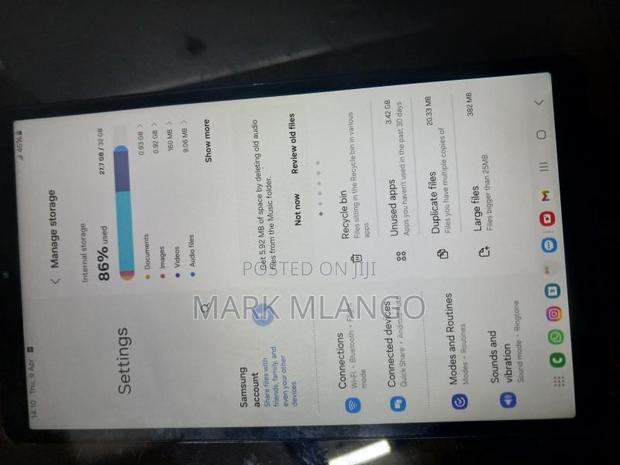 Samsung Galaxy Tab A7 Lite 32 GB Silver - thumbnail 4