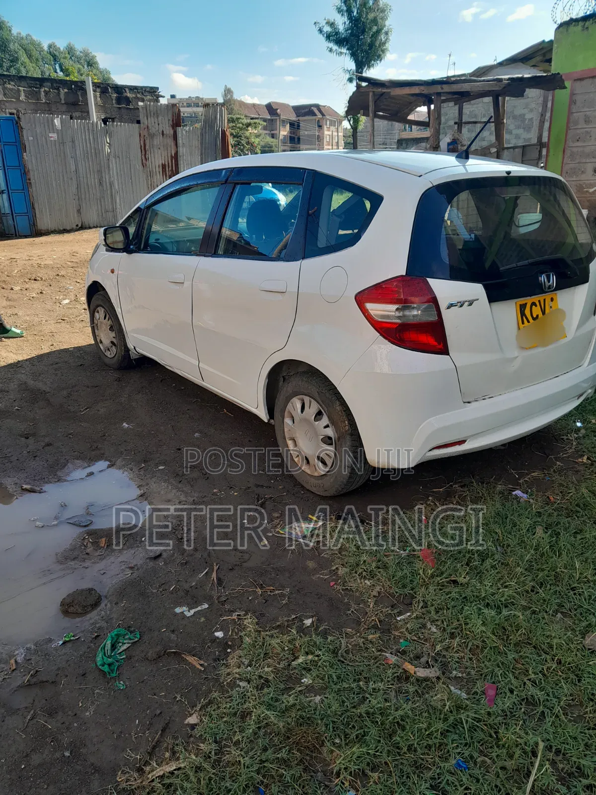 Honda Fit 2012 White