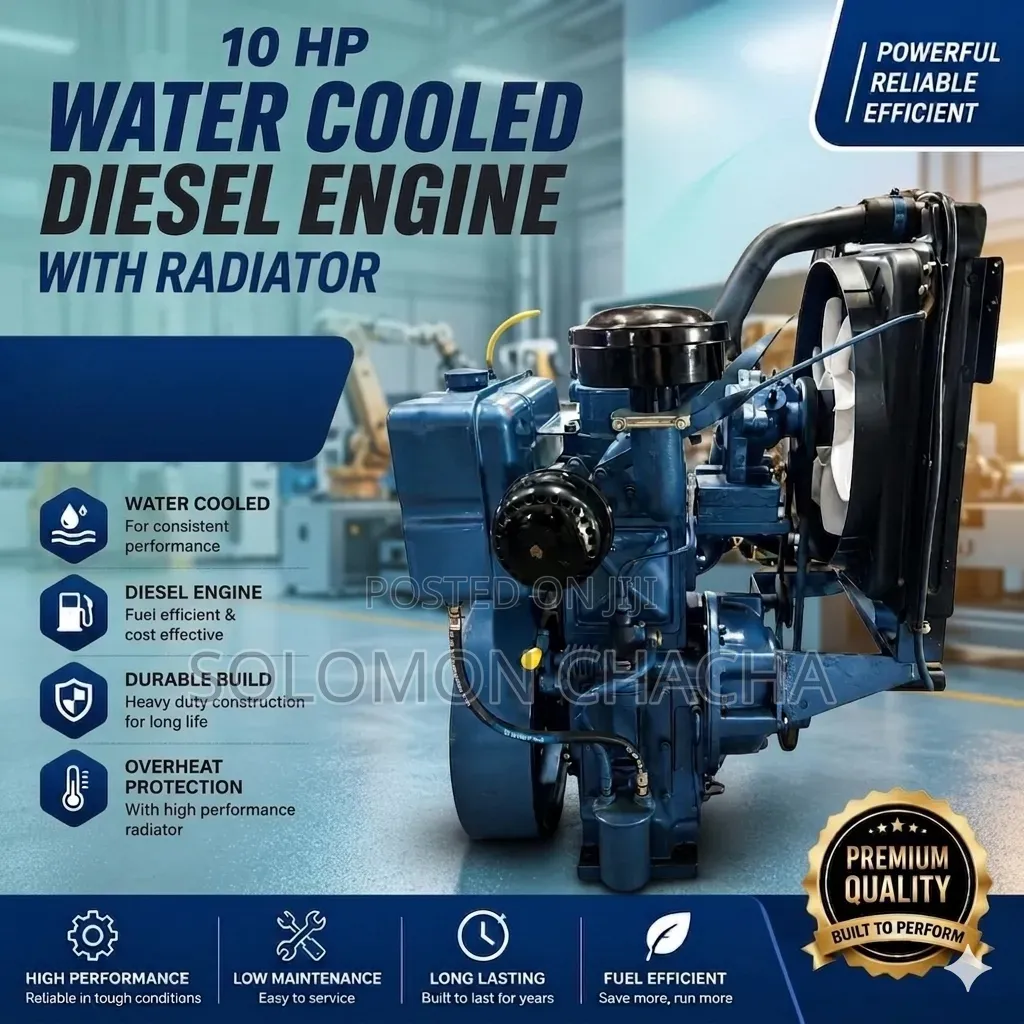 Premier 10hp Water Cooled Diesel Engine With Radiator