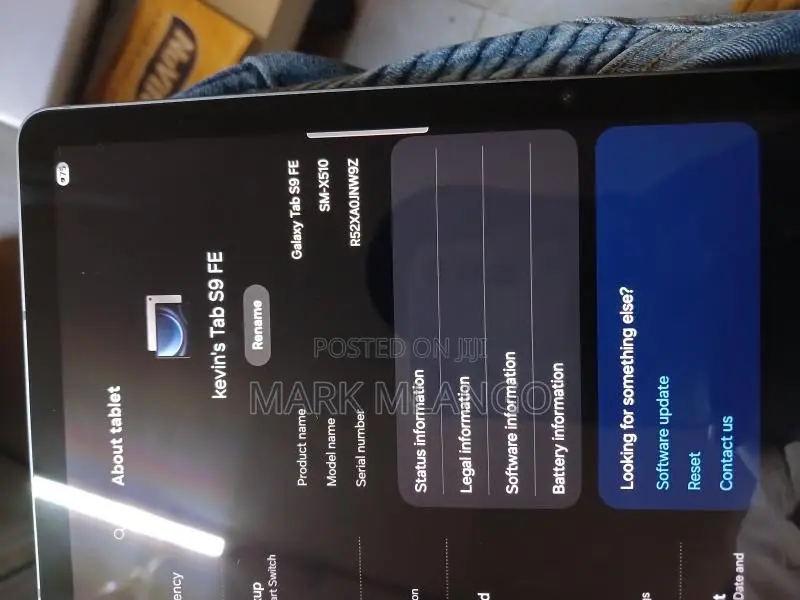 Samsung Galaxy Tab S9 FE 128 GB Black
