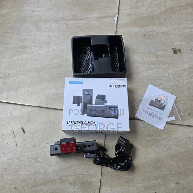 4g Dual Lens Car Dash Camera With Sim Card GPS and Remote Viewing