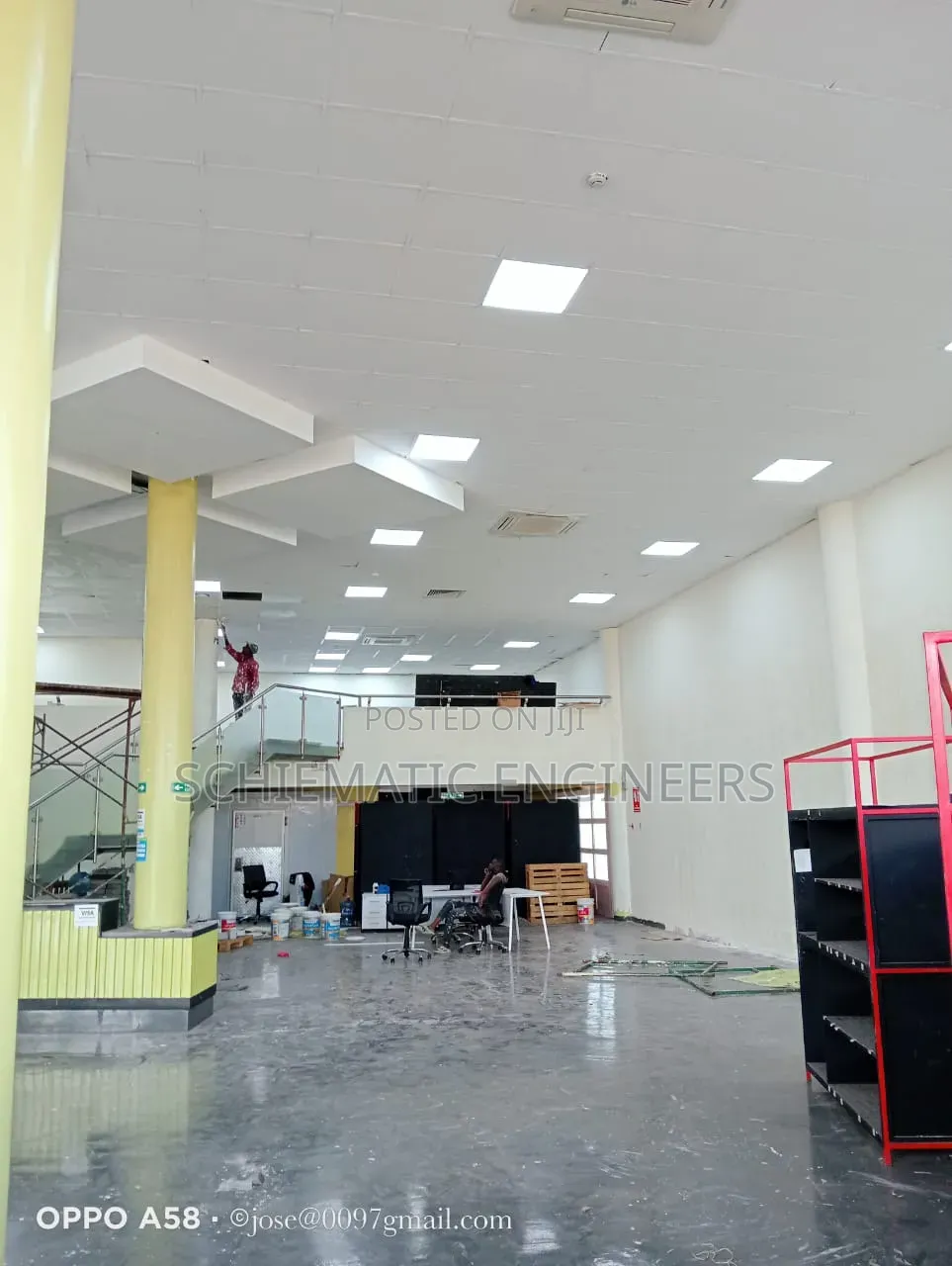 Acoustic Ceiling Work.