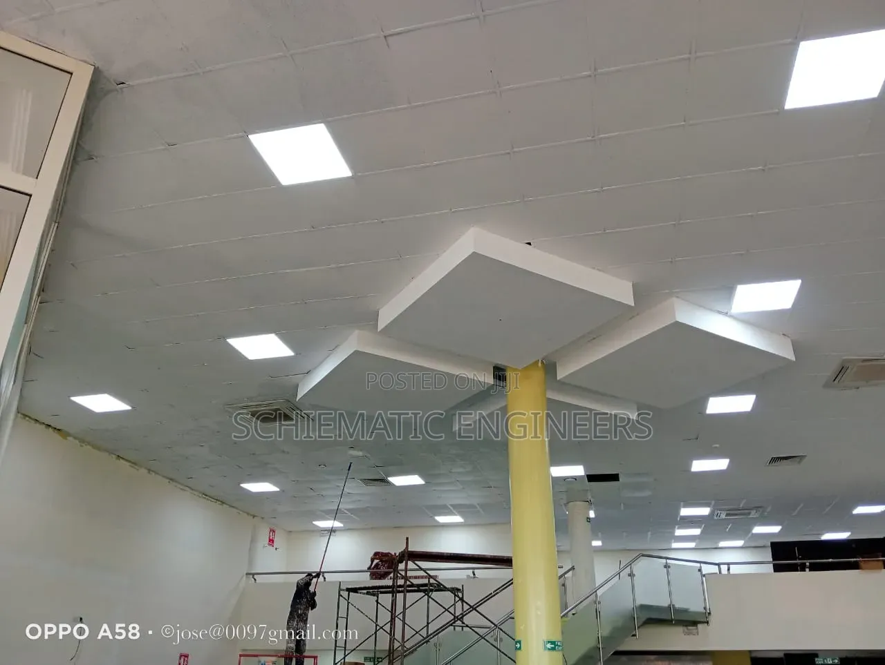 Acoustic Ceiling Work.