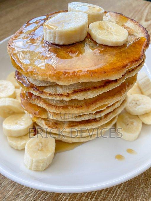 Honey Glazed Pancakes