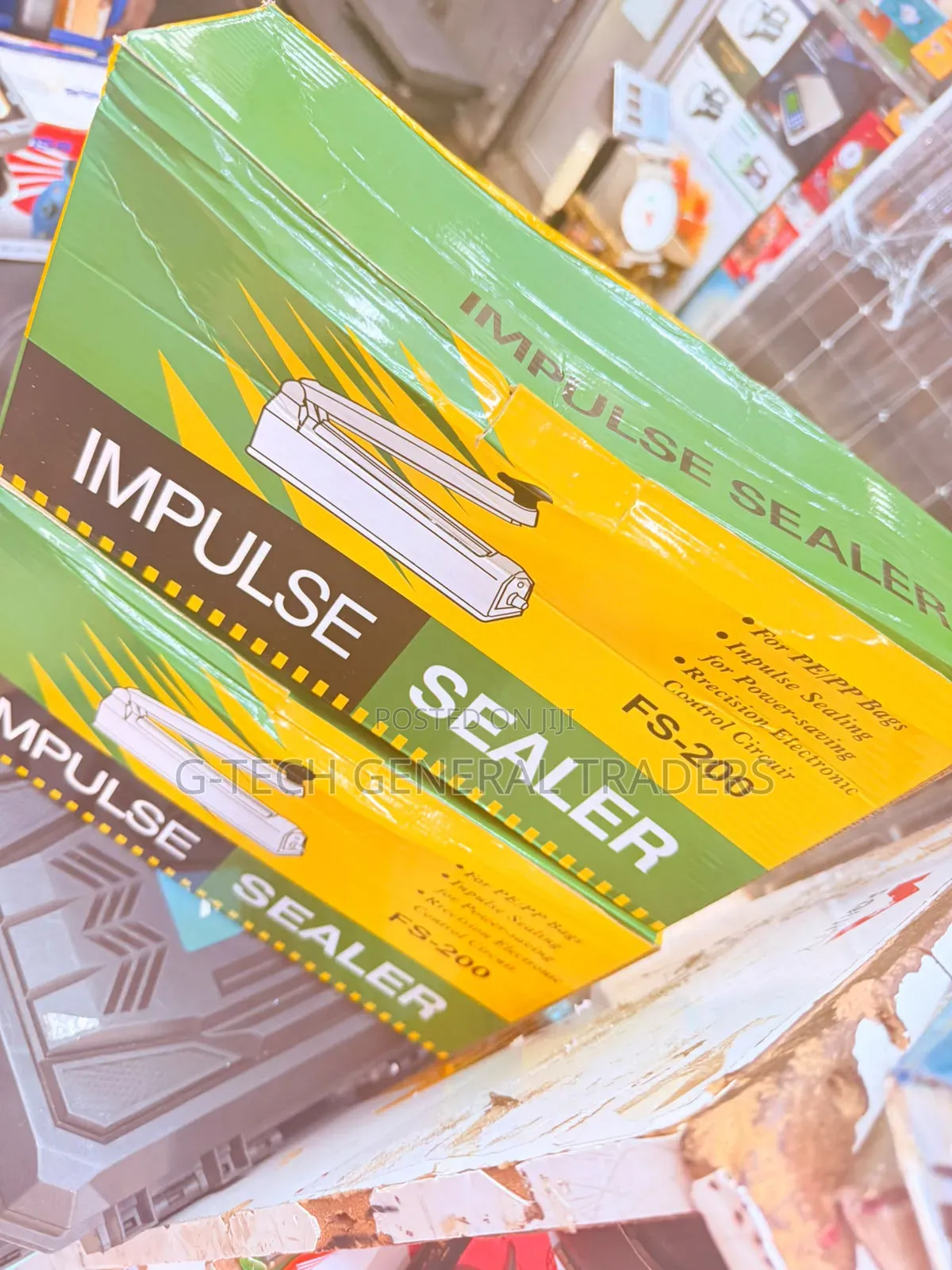 Impulse Sealer Fs-200 8inch a Heavy Duty