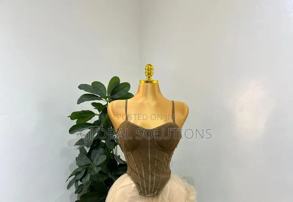 Strapless Ribbed Corset Bodysuits Feature Underwire Support