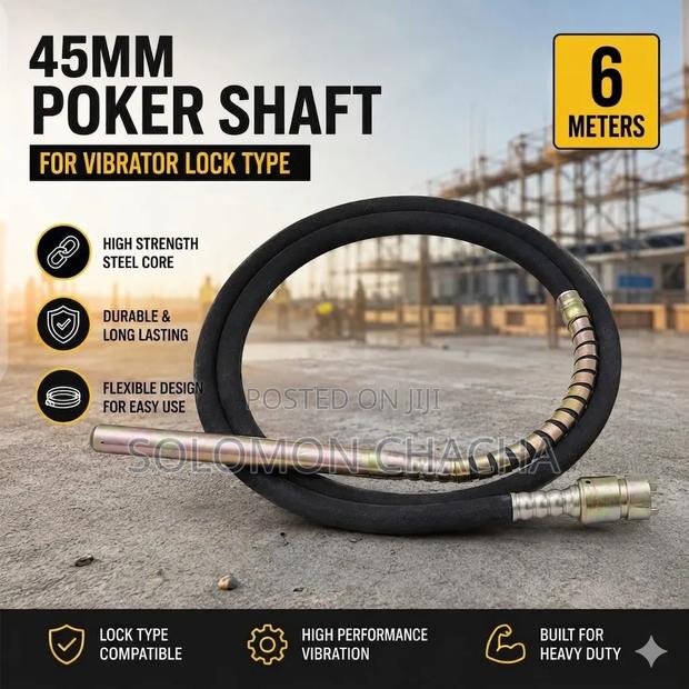 45mm 6m Poker Shaft for Vibrator Lock Type