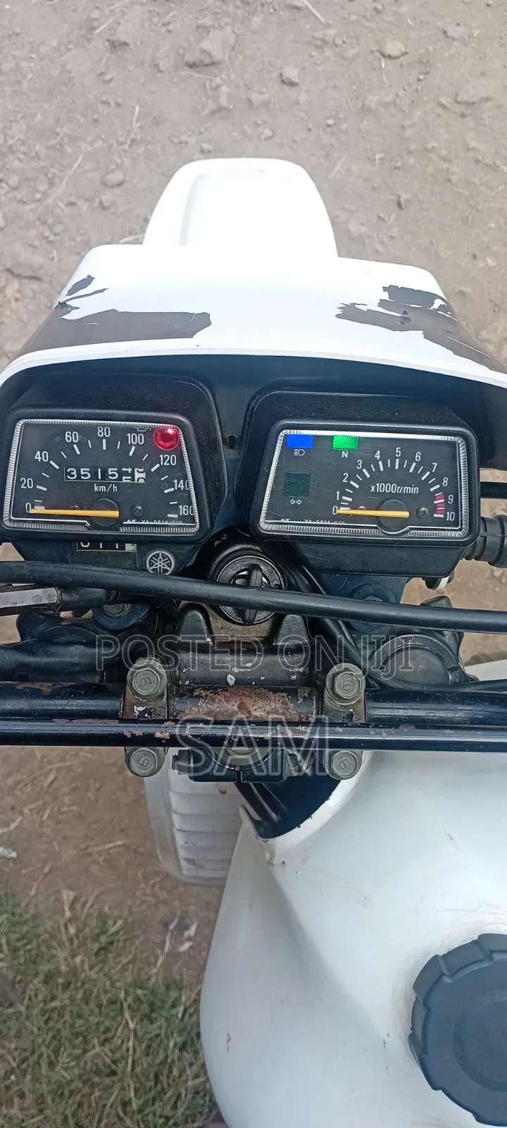 Yamaha DT175 2007 White