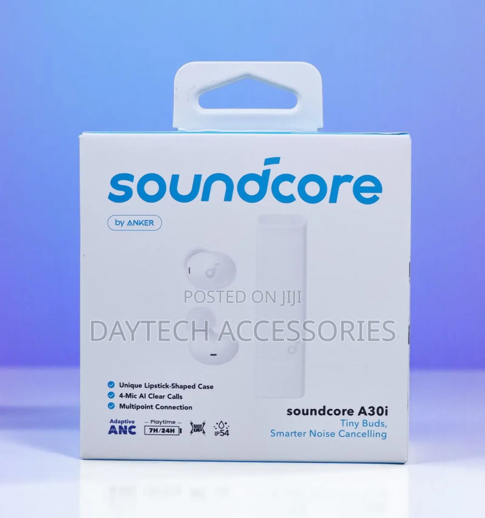 Anker Soundcore A30i Noise Cancelling Earbuds – A3958h21 – White
