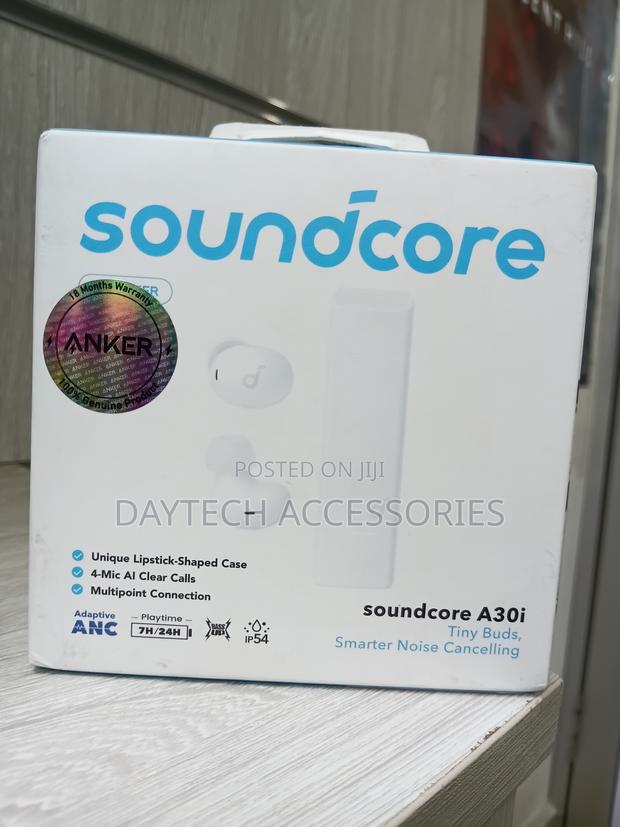 Anker Soundcore A30i Noise Cancelling Earbuds – A3958h21 – White - thumbnail 2