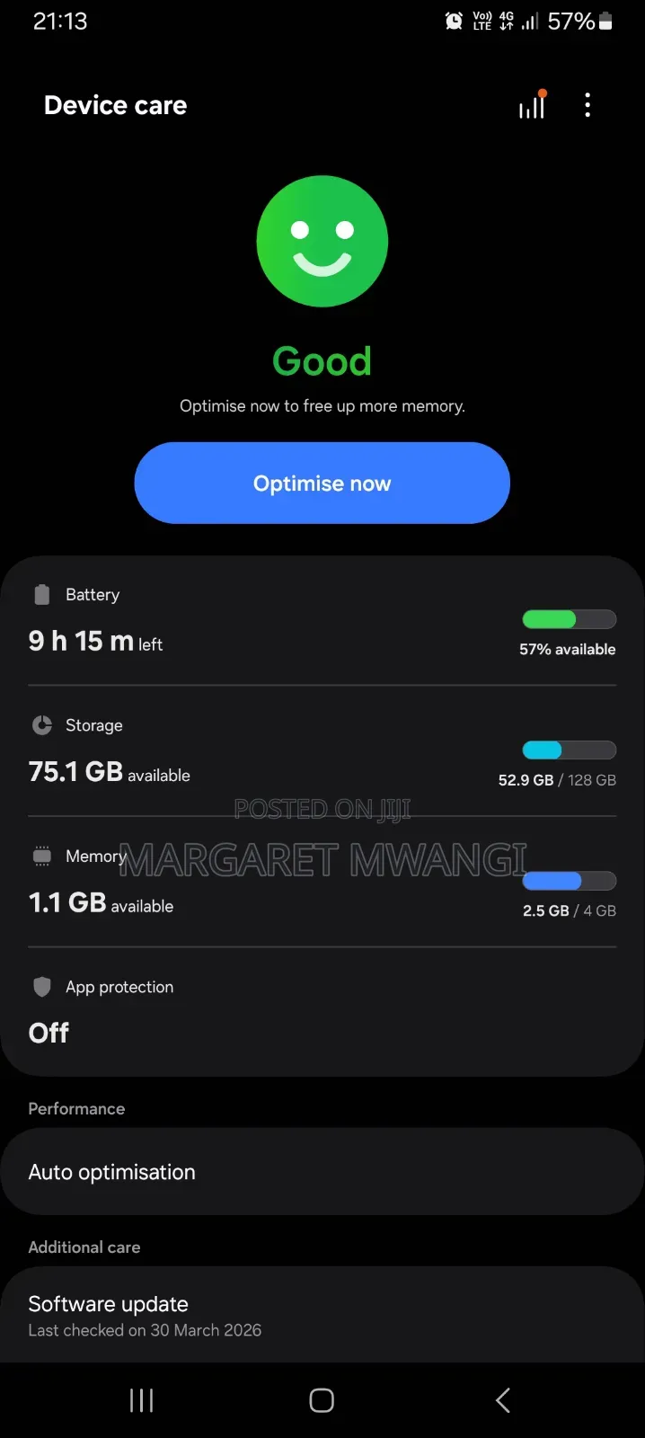 Samsung Galaxy A13 128 GB Gray