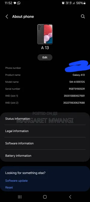 Samsung Galaxy A13 128 GB Gray