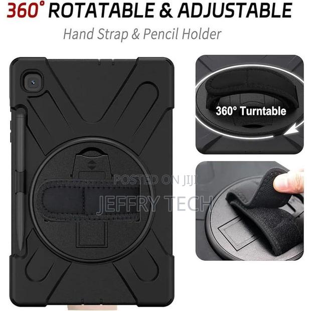 Armor Case for Samsung Galaxy Tab S6 Lite 10.4 Inch, Protective With H - thumbnail 2