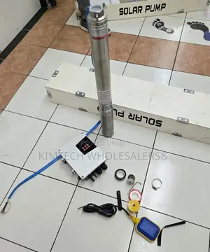 750w 96v 95m Head Dc Submarine Pump With MPPT Controller