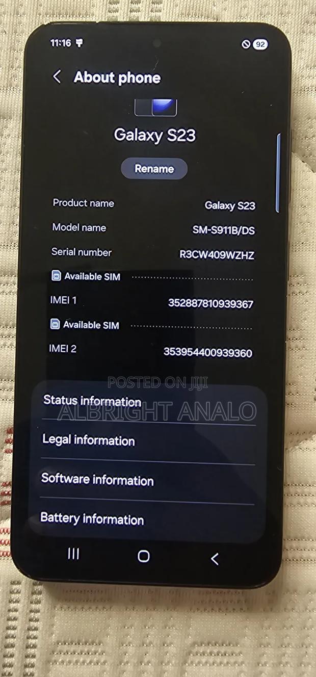 Samsung Galaxy S23 128 GB Black - thumbnail 4
