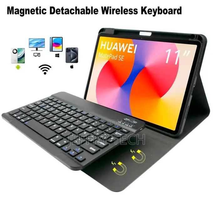 Huawei Matepad Se Tablet 11-Inch 2026/2024, Detachable Wireless Keybor