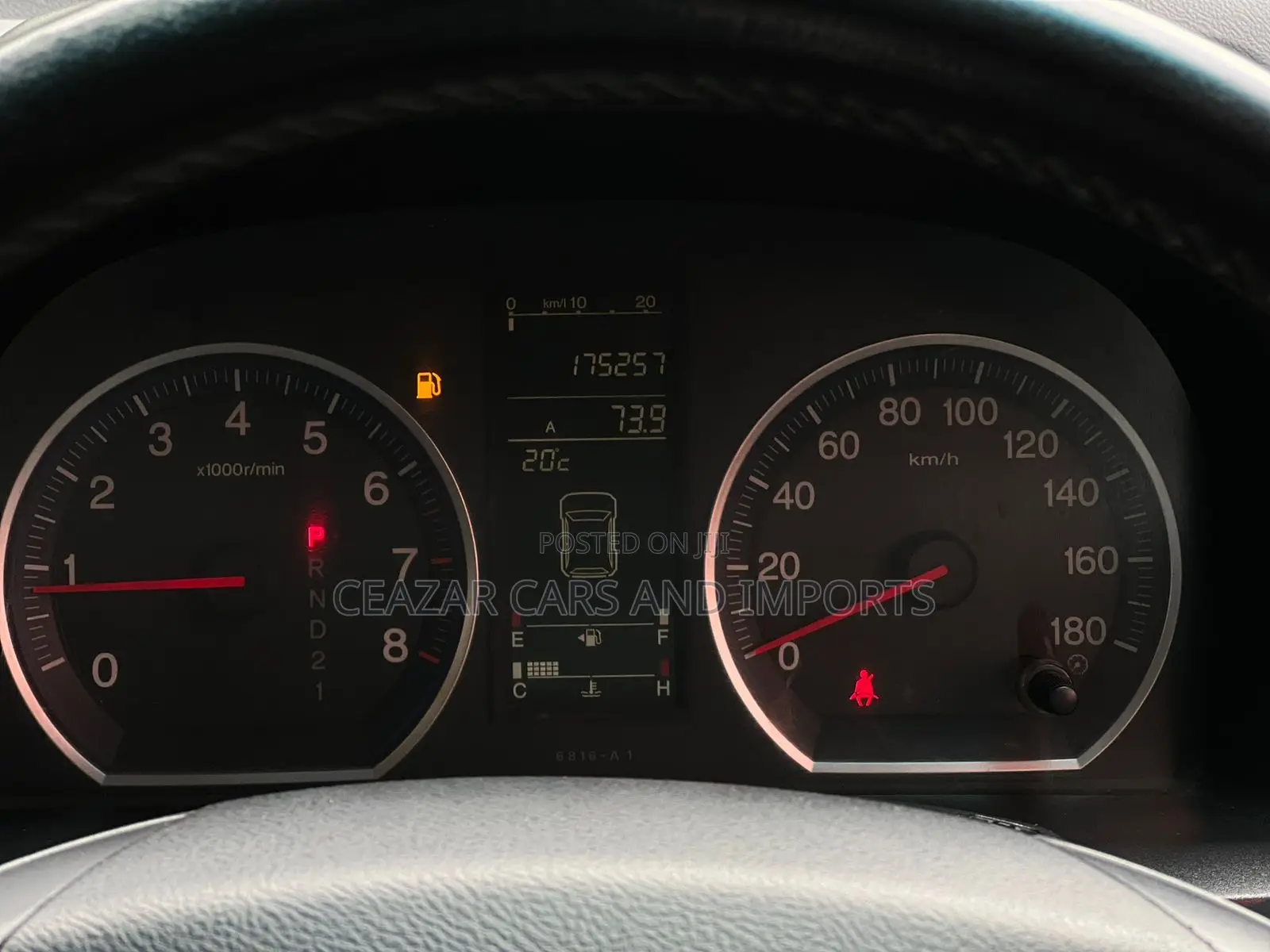 Honda CR-V LX 4WD Automatic 2007 Silver