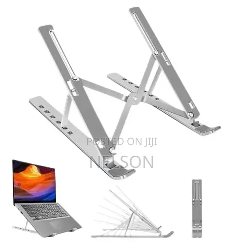 Laptop Desktop Holder Metallic