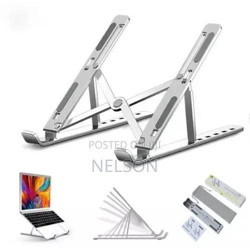 Laptop Desktop Holder Metallic