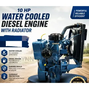 10 Hp Water Cool Diesel Engine With Radiator and Over Heat Protection