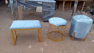 Hexagon Patterned Stool