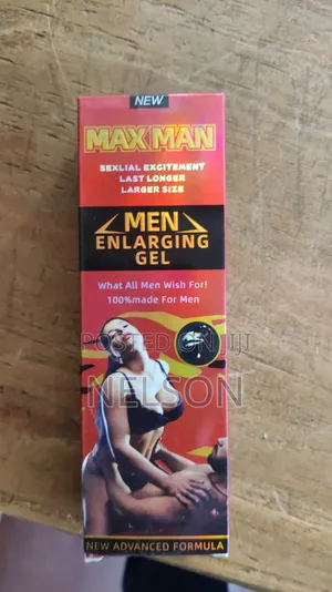 Max Man Ultra Form Penis Enlarging Gel,Long Lasting