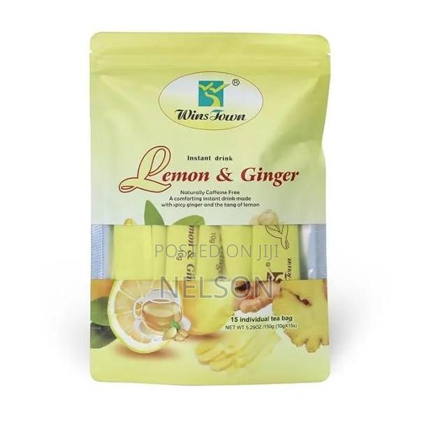 Lemon Ginger Tea, Honey Flavor Instant Beverage Granules-150g - thumbnail 5