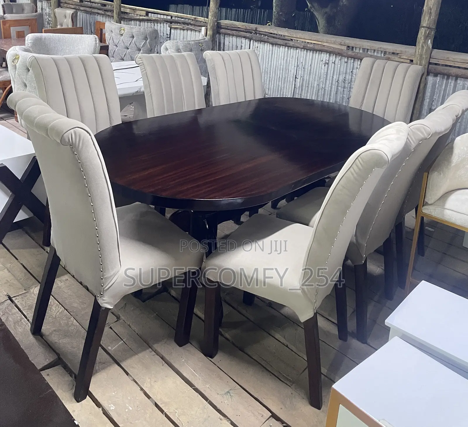 Super Fabric Back Dining Tables